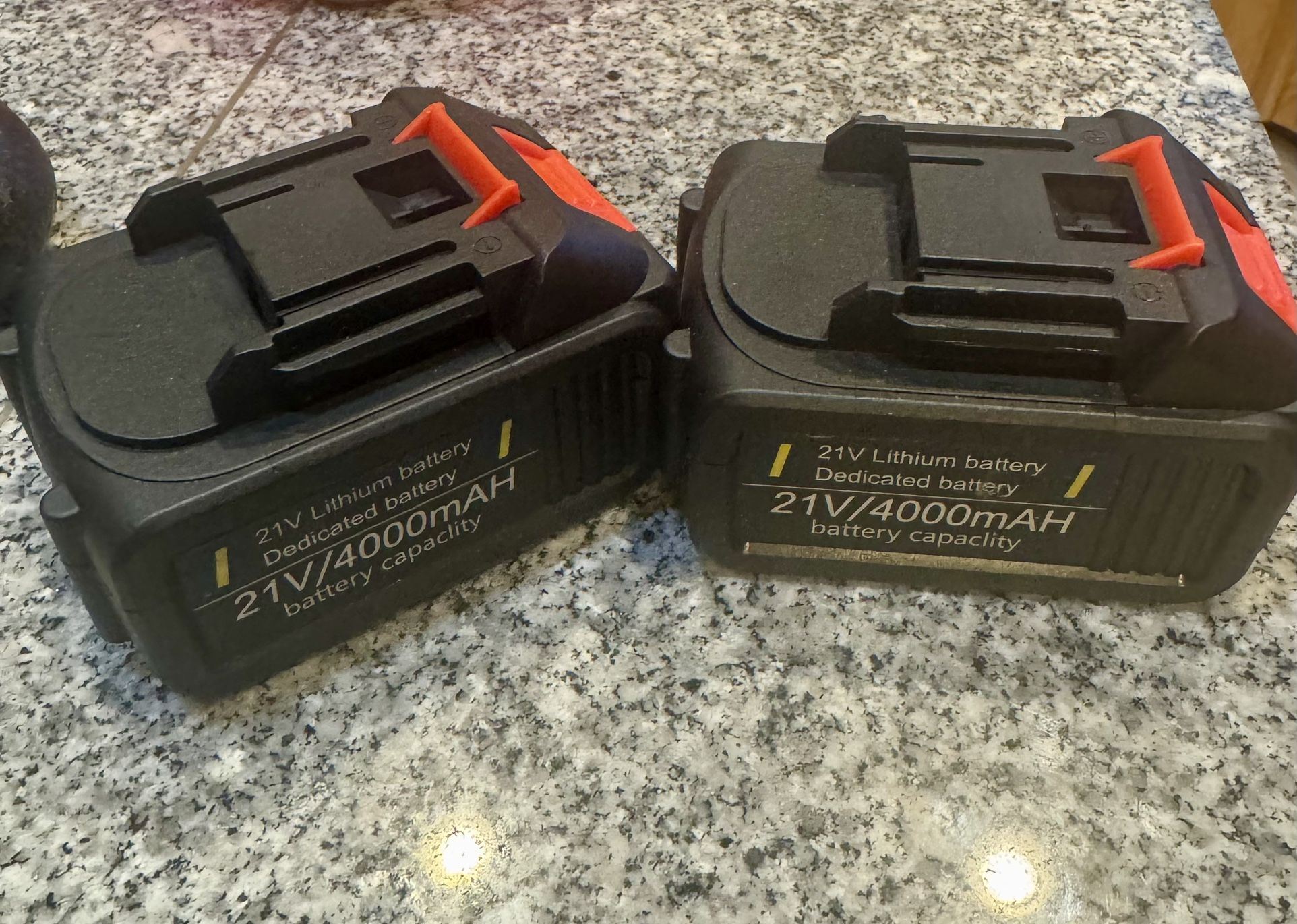 2 Rechargeable Batteries