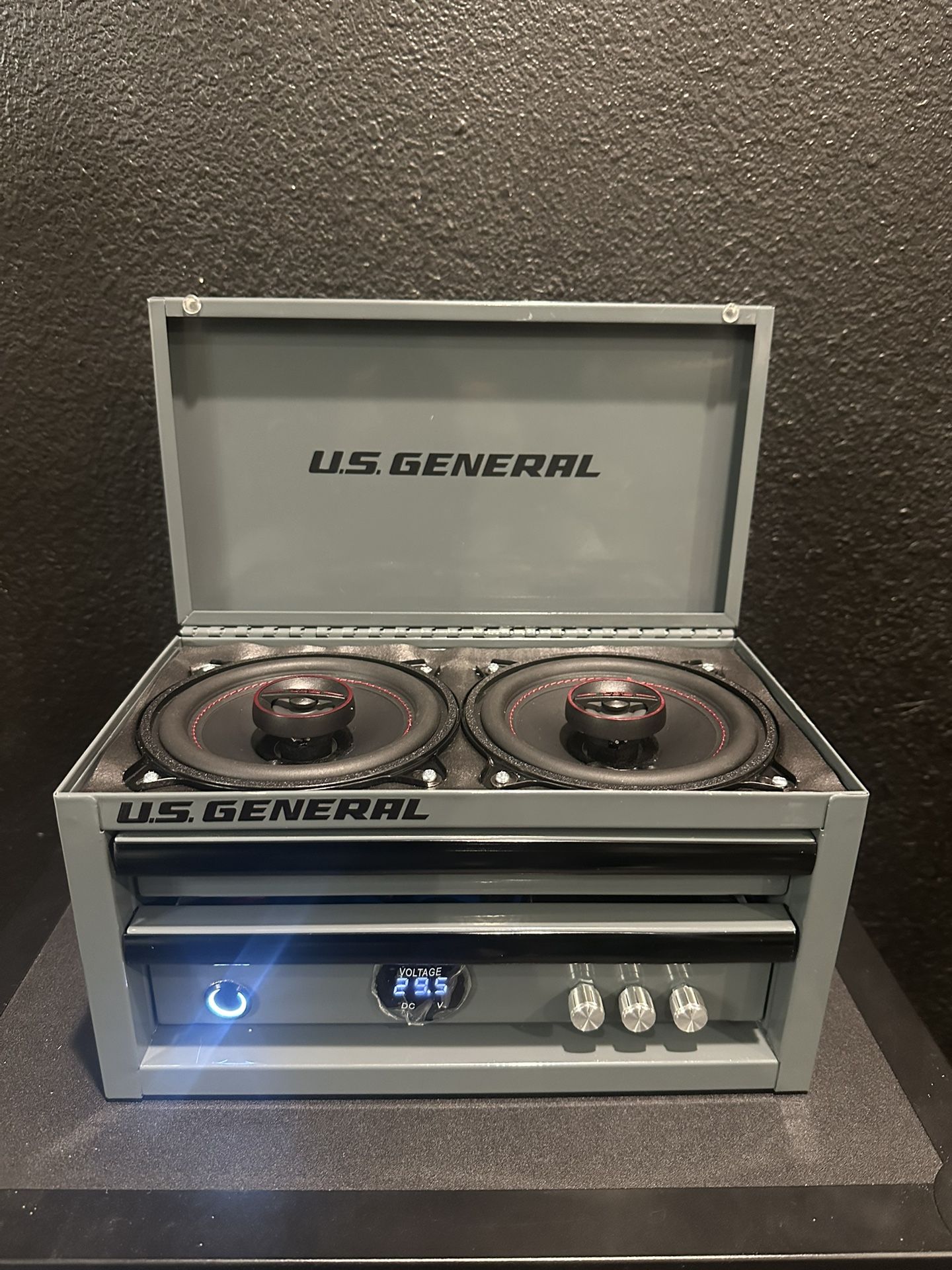 Custom Made Toolbox Speaker