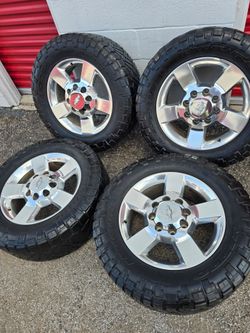 Silverado wheels 8 lugs size 20 "