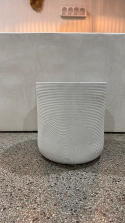 CB2 Oversized Ceramic Planters — Sculptural Arch — 19” — $225 Each