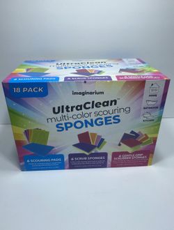UltraClean Multi-Color Scouring Sponges 18 Pack ( See Details For Inventory)