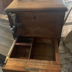 Antique 1890 G.H. Gledhill and Sons Ltd Cash Till