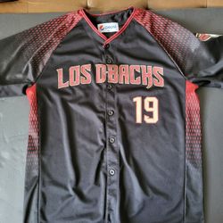 Los D-Backs Jersey Size Xl Number 19