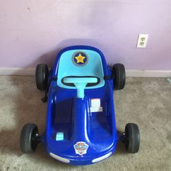 Paw Patrol Ride On Car $175