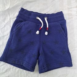 Cat & Jack 12M blue star baby shorts