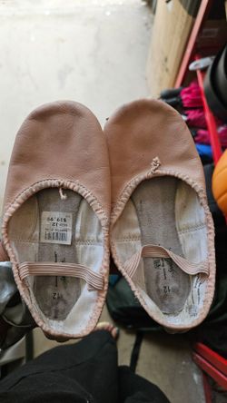 Pink ballet shoes