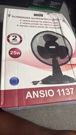 Ansio Black Fan