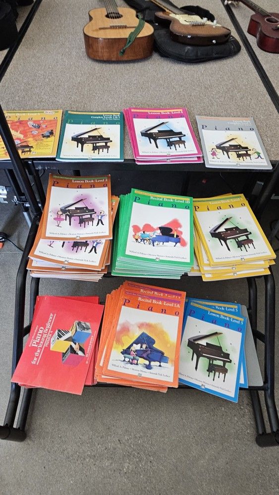 Basic Piano Lesson Books