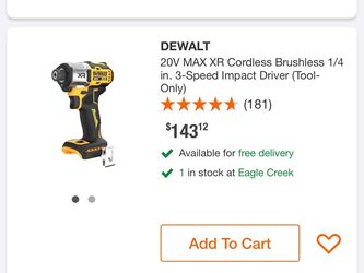 dewalt   impact driver