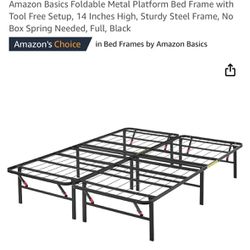 Full Size Foldable Bed Frame