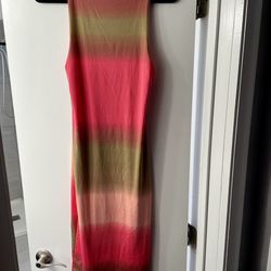 Striped Sleeveless Dress