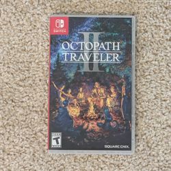 New Original Octopath Traveler II 2 Box Case ONLY Replacement Nintendo Switch