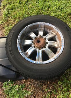 20” rims and tires(4)