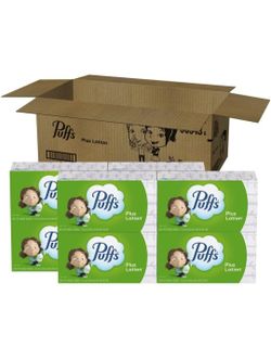 Puffs Plus Lotion 8 Boxes