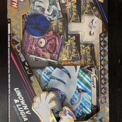 Pokémon Crown Zenith Unown V & Lugia Special Collection Box Sealed