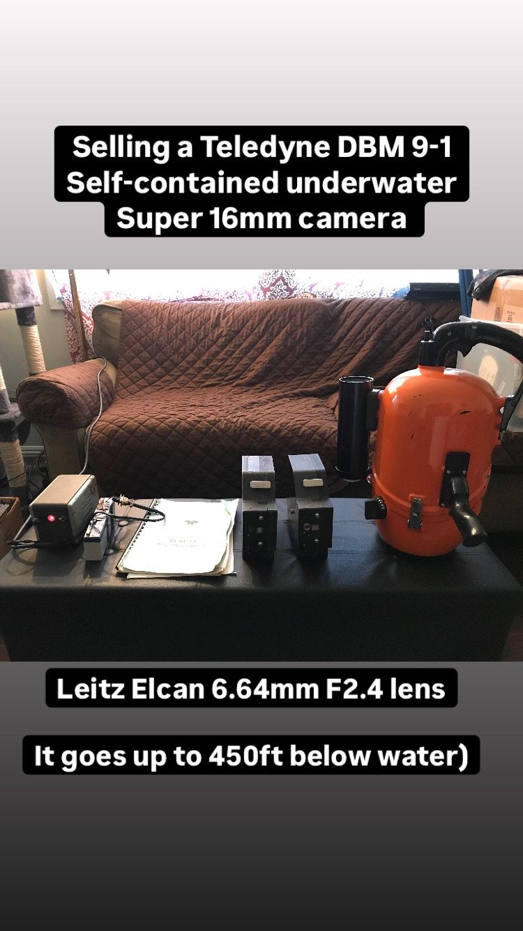 Super 16mm Underwater Camera