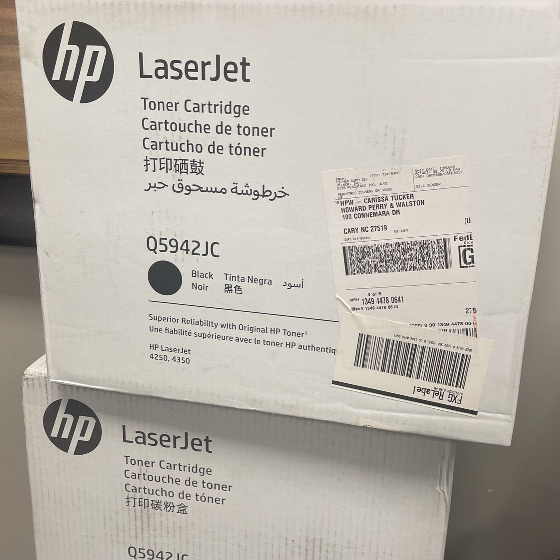 New HP Toner $30