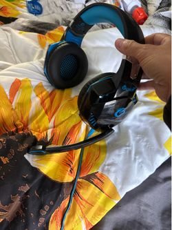 Wired headphones.
