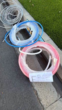 Free PEX Plumbing Pipes, grounding wire