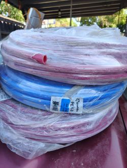 Pex B 3/4" X 100' Long 3 Full Rolls 2 Red And 1 Blue