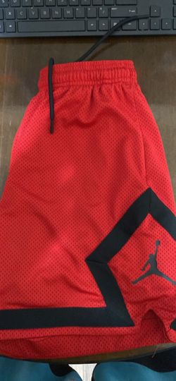 Jordan Basketball Shorts Red and Black