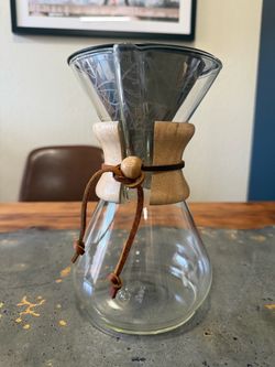 Chemex Pour Over Coffee Maker with Reusable Filter
