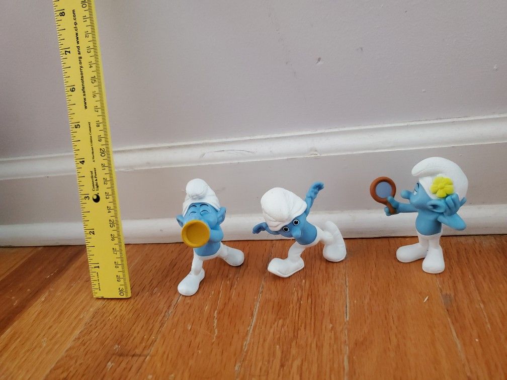 Smurfs Figurines (3)