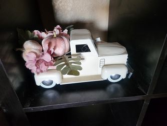 Pink And White Truck Decor $15 Obo