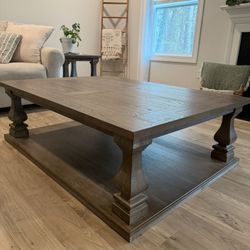 Johnelle Coffee Table And 2 End Tables 