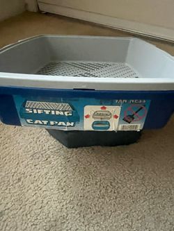 Sifting Cat Litter Box