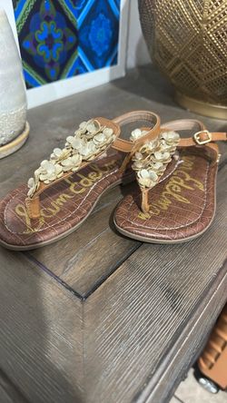Gold sandals Sam Edelman size 11 toddlers