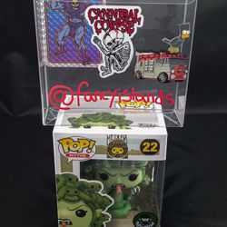 Funko Pop Myths MEDUSA #22 - Popcultcha Sticker AUTHENTIC 