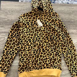 Leopard print OVO hoodie 