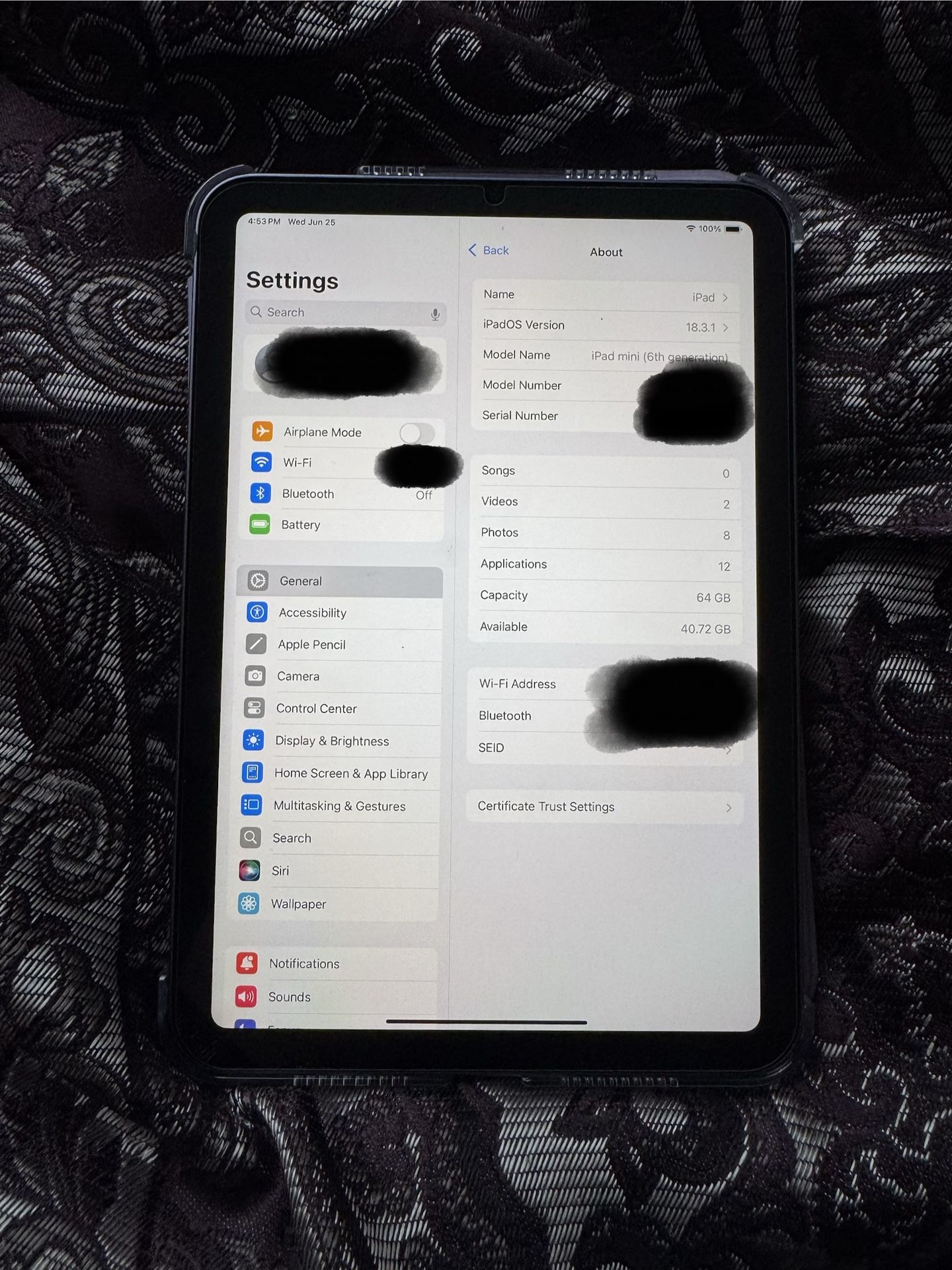 iPad Mini 6th Gen 64GB