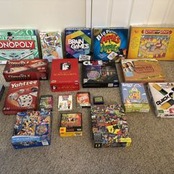 Bunch Of Games And Puzzles