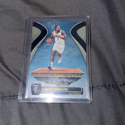 2024-25 Totally Certified Kawhi Leonard Franchise Foundation Card #/249 Clippers