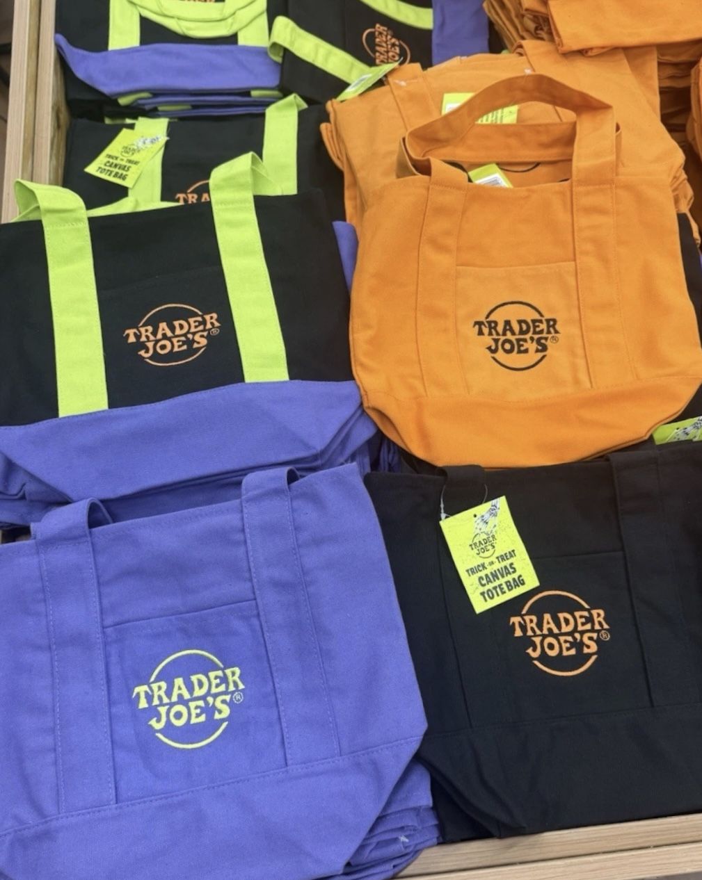 Trader Joes Halloween Tote Bag