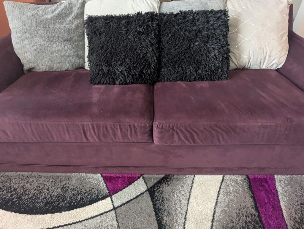 Sleeper Sofa With 4 In Mattress Topper 