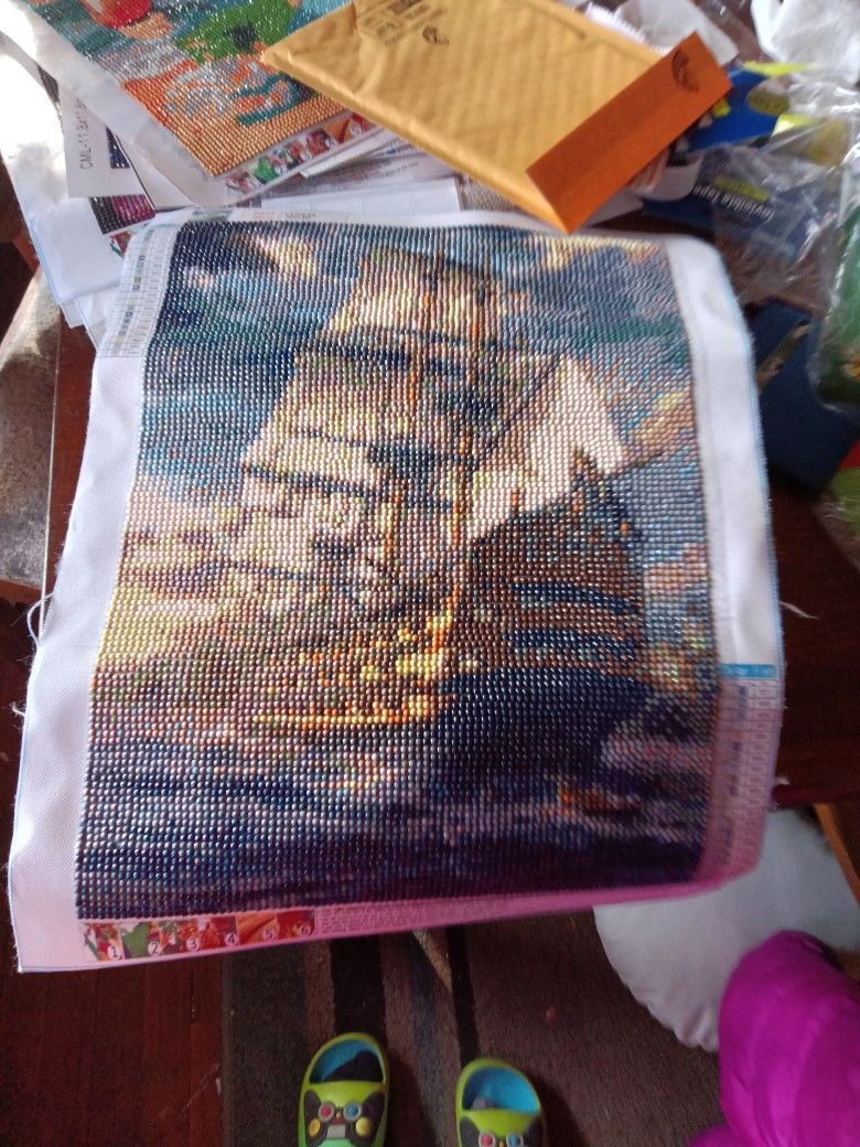 Ship Diamond Art