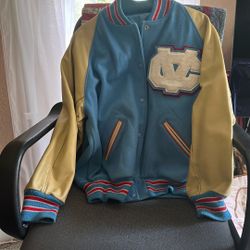 Vintage Wool And Leather Central Valley High Letterman’s Jacket