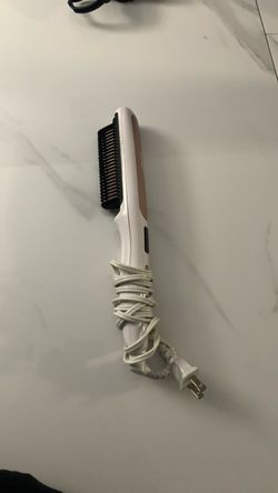 Double ceramic hair straightener