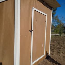 Wood Storage Shed