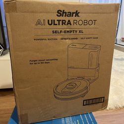 BRAND NEW SHARK ROBOT VACUUM CLEANER
