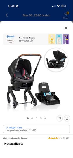 Evenflo Dual Shyft Ride Car seat/Stroller Base