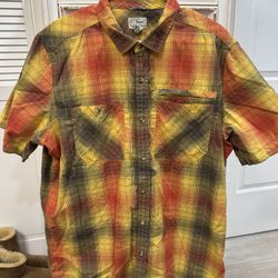 LL BEAN Plaid Shirt Size XL Tall