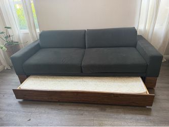 Couch with trundle