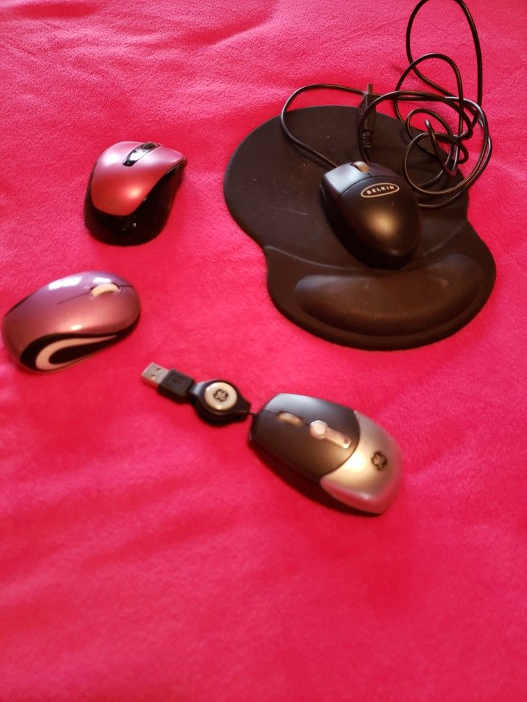 Computer Mice And Mouse Pad
