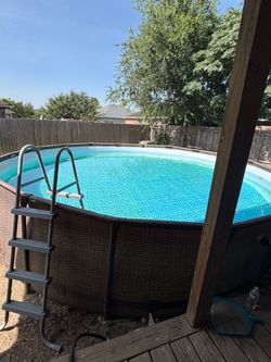 18 Ft pool with sand filter and much more EVERYTHING INCLUDED