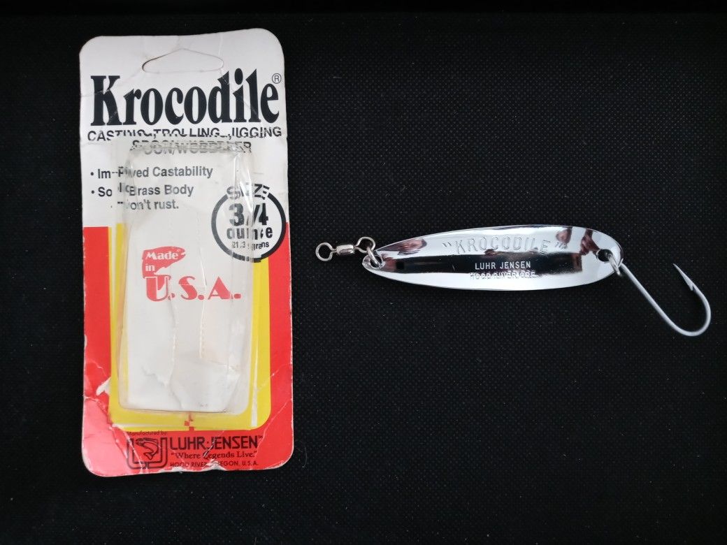 Krocodile Spoon Fishing Hook