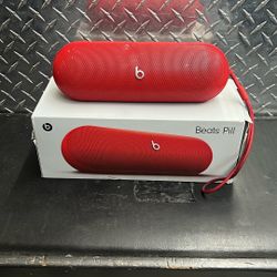 Beats Pill Red MWQW3LL/A Portable Bluetooth Speaker 